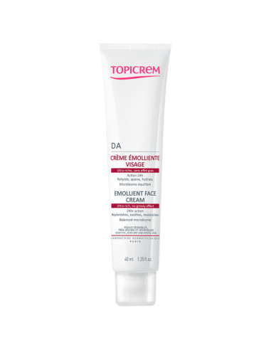 Topicrem DA Crème émolliente visage 40ml