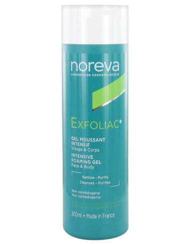 Noreva led exfoliac gel moussant 200ml