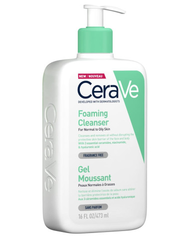 CeraVe Gel Moussant 473 ml
