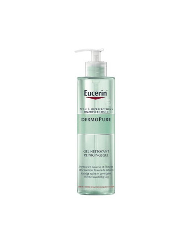 Eucerin dermopure gel nettoyant 400ml