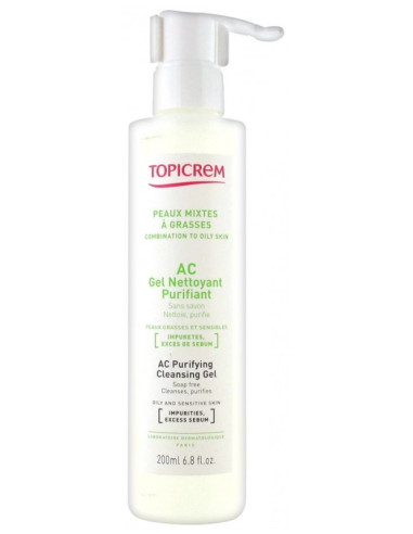TOPICREM AC GEL NETTOYANT PURIFIANT...