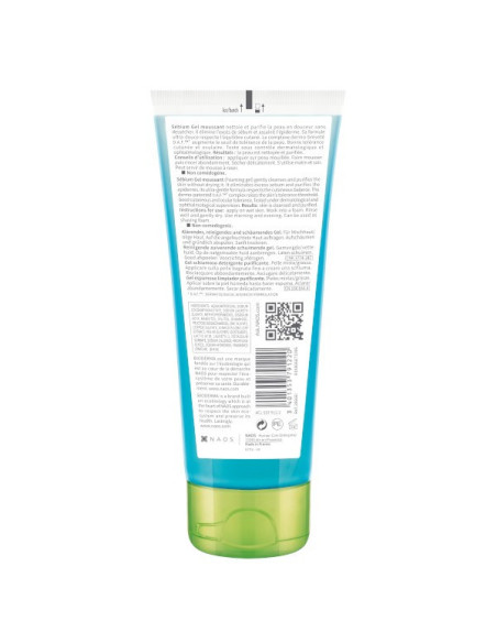 Bioderma Sébium Gel Moussant Purifiant Anti-Imperfections Peaux Mixtes à Grasses 100ml