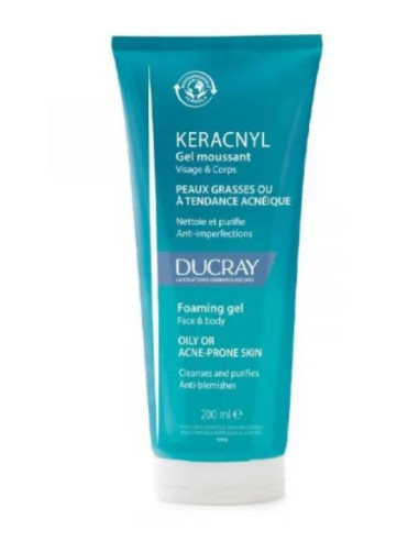 Ducray Keracnyl Gel Moussant 200 ml