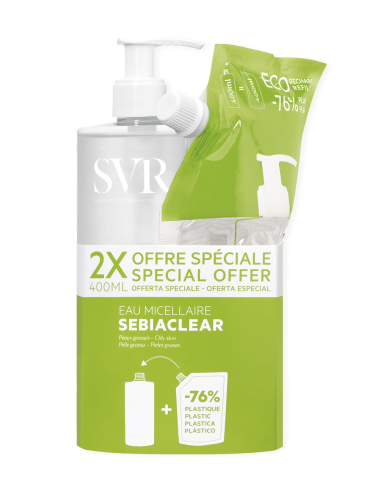 SVR Sebiaclear Eau Micellaire 400ml +...