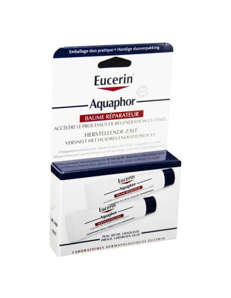 Eucerin aquaphor baume réparateur 10ml x2