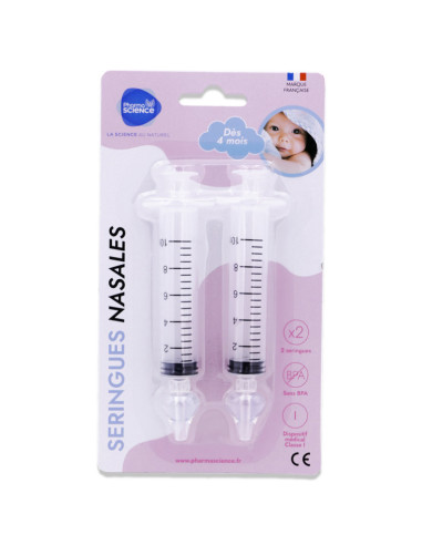 SERINGUE NASALES PHARMASCIENCE LOT DE...