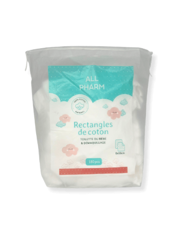 All Pharm Rectangles de coton en vrac...