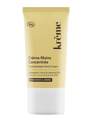 Krème Crème Mains Concentrée Bio -...