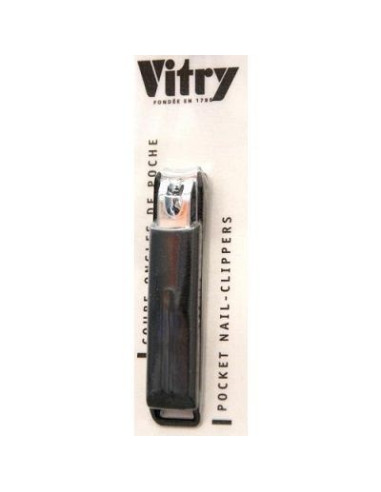 VITRY Coupe-ongles de Poche Noir