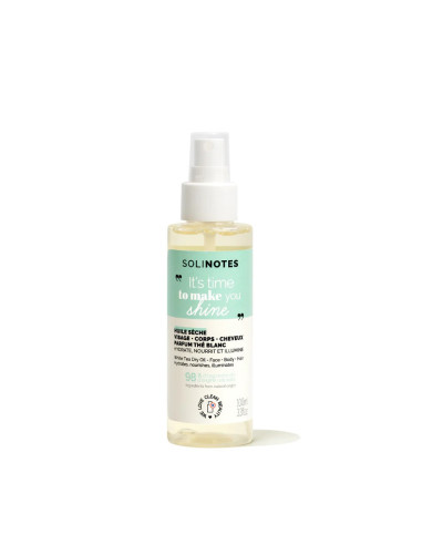 Solinotes Huile Sèche Thé Blanc -...
