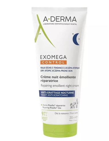Aderma Exomega Control Crème de Nuit...