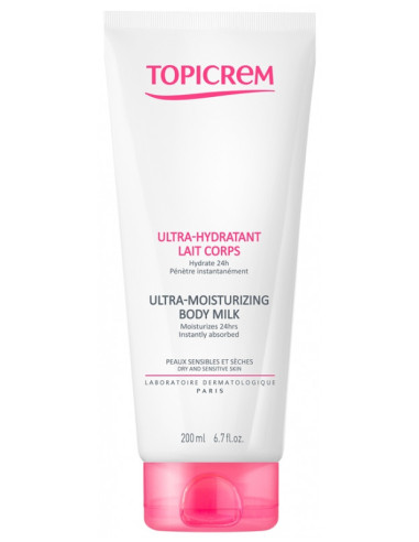 Topicrem lait corps ultra-hydratant...