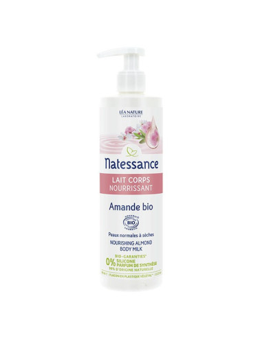 Natessance Bio Lait Corps Amande 400ml