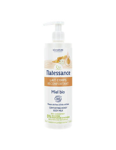 Natessance Bio Lait Corps Miel 400ml