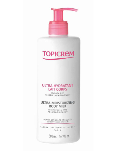 Topicrem Lait Corps Ultra-Hydratant -...