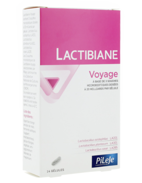 Pileje Lactibiane Voyage 14 gélules