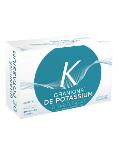 Ea granions de potassium 30 ampoules