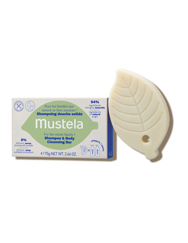 Mustela Shampooing douche solide 75g