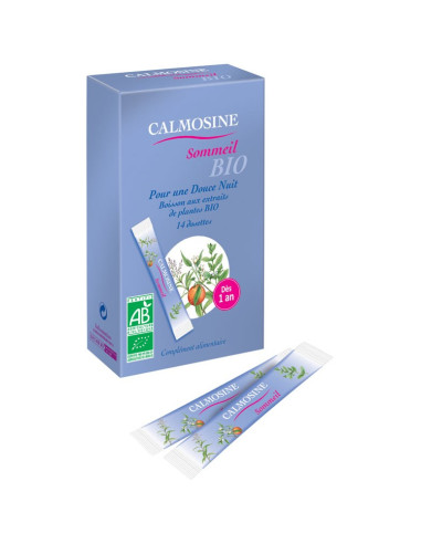 Calmosine Sommeil Bio 14 Dosettes
