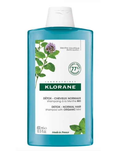 Klorane shampooing detox menthe...