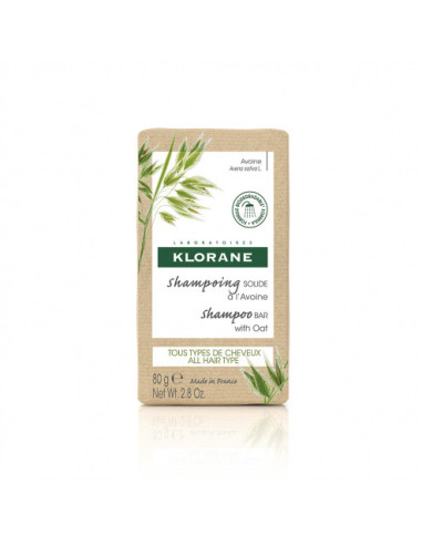 Klorane Shampooing solide Avoine 80g