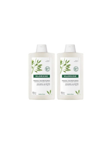 Klorane Shampooing Avoine Bio - 2 x...