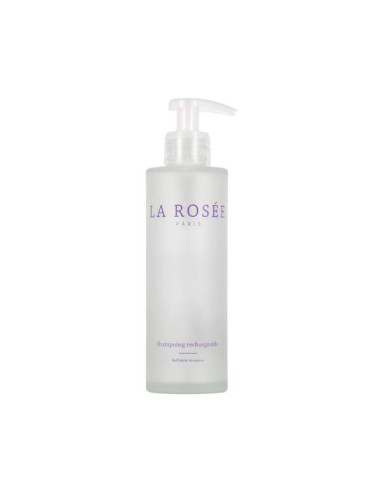 LA ROSÉE Shampoing flacon verre vide...