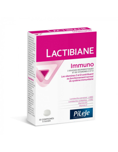 Pileje Lactibiane Immuno 30 comprimés...