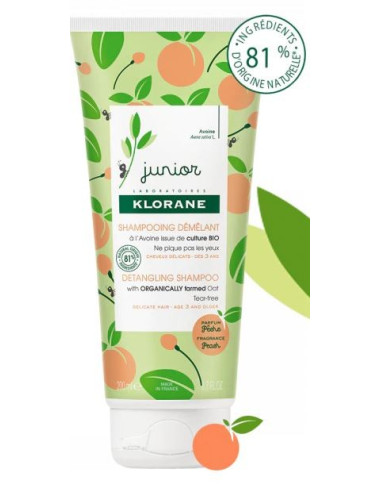 KLORANE JUNIOR SHAMPOOING DEMELANT...