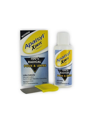 APAISYL Xpert lentes et poux 100ml