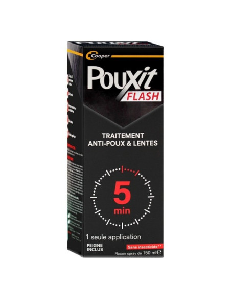 Pouxit Flash Spray Anti-Poux et Lentes 150ml