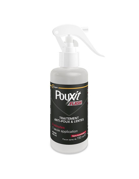 Pouxit Flash Spray Anti-Poux et Lentes 150ml