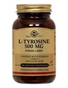 Solgar L-Tyrosine 500mg 50...