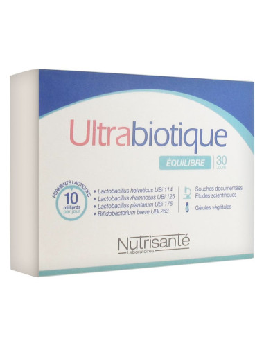Nutrisanté Ultrabiotique Équilibre 30...
