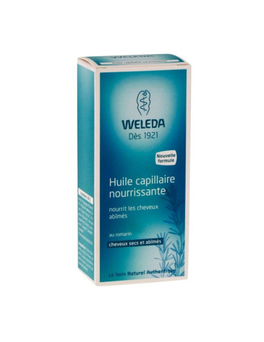 Weleda huile capillaire nourrissante...