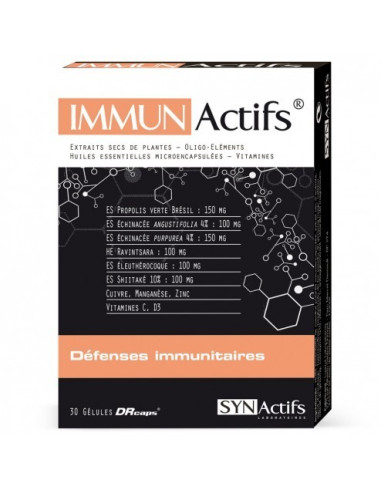 SYNACTIFS IMMUNACTIFS 30 GELULES