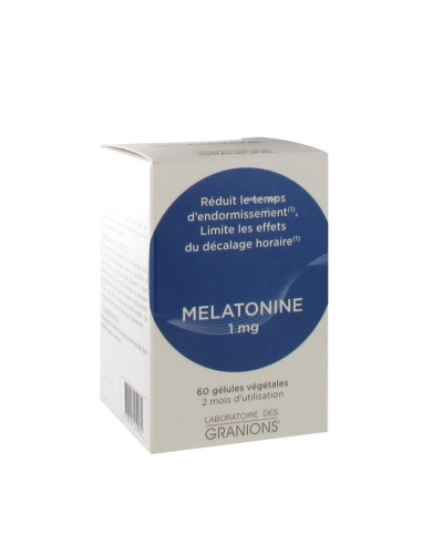 Granions Melatonine 1 mg 60 Gélules