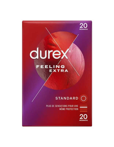 Durex Préservatifs Feeling Extra - 20...