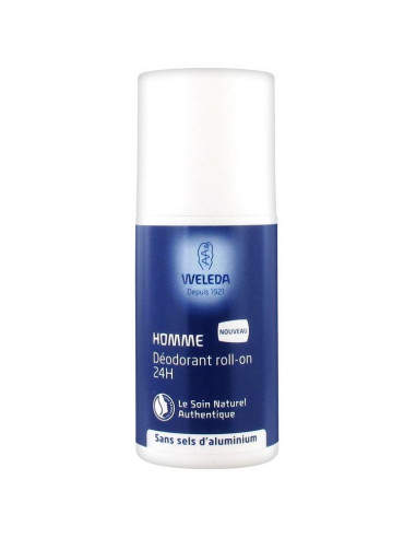 Weleda Déodorant Roll-on 24 H Homme...