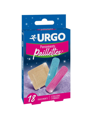 Urgo Pansements Paillettes 2 Formats x18