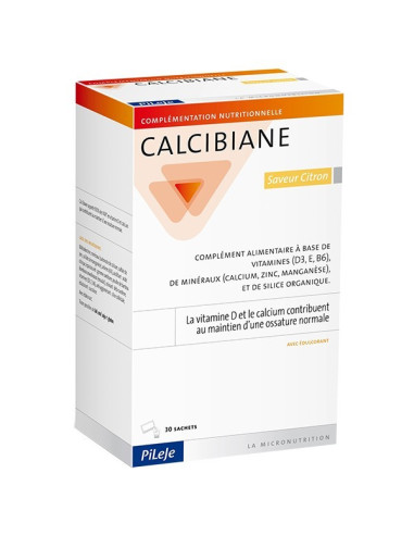 Pileje calcibiane saveur citron 30...