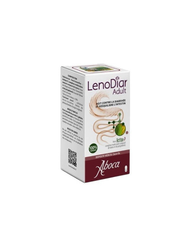 Aboca lenodiar adult 20 gélules de 500mg