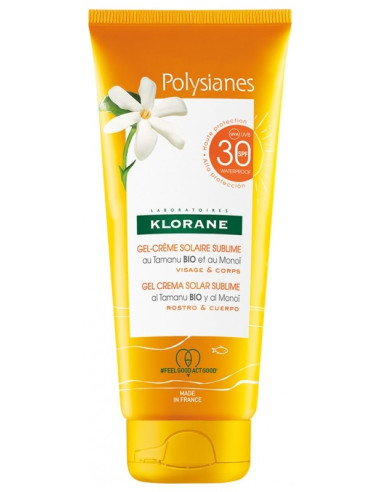 KLORANE SOLAIRE GEL-CREME SPF 30 200ML