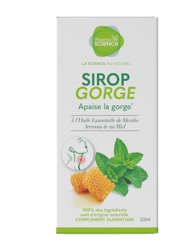 Pharmascience Sirop Gorge 125ml