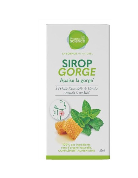 Pharmascience Sirop Gorge 125ml
