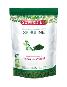SUPERDIET Spiruline Bio 200 g