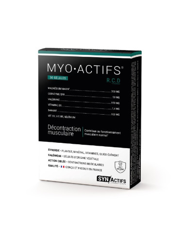 SYNACTIFS MYOACTIFS 30 gélules