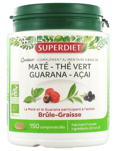 Super Diet Quatuor Maté Brûle-Graisse...