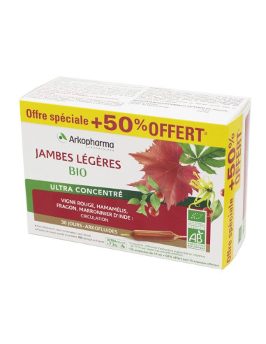 Arkofluides Jambes Légères Bio 20...