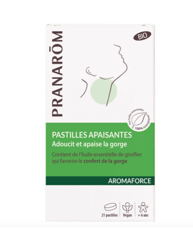 Pranarom Aromaforce Pastilles Gorge...